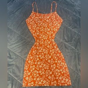 Forever 21 Floral Bodycon Mini Dress